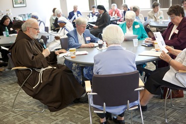 Cardinal Sean meets with Superiors of Women Religious at the Pastoral Center May 20, 2010. Photo by Gregory L. Tracy, The Pilot 