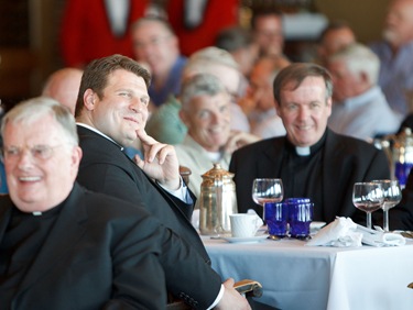 Annual convocation of priests of the Archdiocese of Boston held June 23, 2010 at Anthony's Pier 4 Restaurant, Boston.  Photo by Gregory L. Tracy, The Pilot