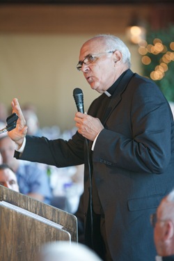 Annual convocation of priests of the Archdiocese of Boston held June 23, 2010 at Anthony's Pier 4 Restaurant, Boston.  Photo by Gregory L. Tracy, The Pilot