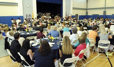 Awards night at the Pope John Paul II Catholic Academy in Dorchester, Wednesday, June 2, 2010. (Photo/Lisa Poole)