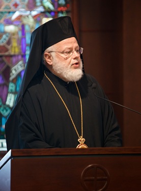 Greek Orthodox Metropolitan Methodios joins Cardinal O’Malley for Mass on Feast of Sts. Peter and Paul at the archdiocese’s Pastoral Center June 29, 2010. Pilot photo by Gregory L. Tracy