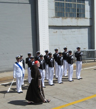 SanGiusto_Honor Guard at ship