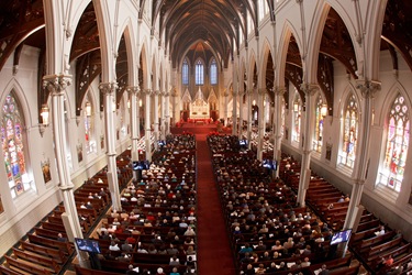 Episcopal ordination of Boston auxiliary Bishops Arthur Kennedy and Peter Uglietto, Sept. 14, 2010. Pilot photo by Gregory L. Tracy