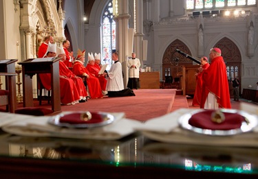 Episcopal ordination of Boston auxiliary Bishops Arthur Kennedy and Peter Uglietto, Sept. 14, 2010. Pilot photo by Gregory L. Tracy