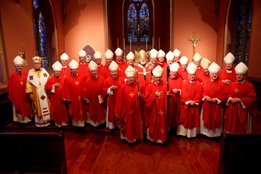 Episcopal ordination of Boston auxiliary Bishops Arthur Kennedy and Peter Uglietto, Sept. 14, 2010. Pilot photo by Gregory L. Tracy