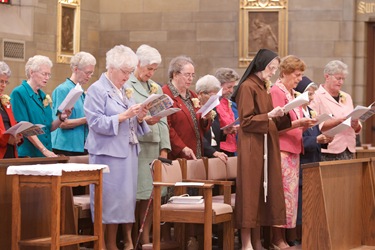 Mass of Women Religious celebrating jubilees, Sept. 12, 2010 at St. Theresa's Church West Roxbury, Mass. Pilot photo by Gregory L. Tracy 