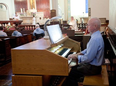 Mass to mark the 10th anniversary of the death of Blessed Mother Teresa of Calcutta, Sept. 4, 2010 at Blessed Mother Teresa Parish in Dorchester. Pilot photo by Jim Lockwood