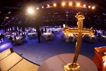 Second annual Priest Appreciation Dinner at Boston's Seaport World Trade Center Sept. 16, 2010. Pilot photo by Gregory L. Tracy