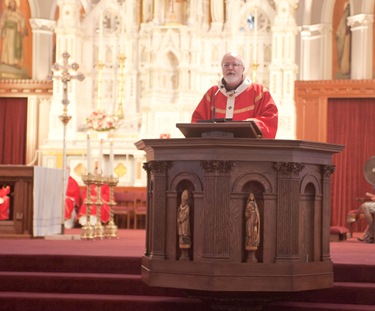 The Annual Red Mass is celebrated at the Cathedral of the Holy Cross, Sept. 26, 2010. The Red Mass Luncheon feature keynote speaker Prof. Helen Alvare. Pilot photo by Jim Lockwood