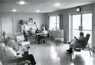 Pilot file photo of DYouville Manor dedication June 1, 1960.