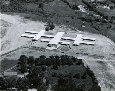 Pilot file photo of DYouville Manor dedication June 1, 1960.