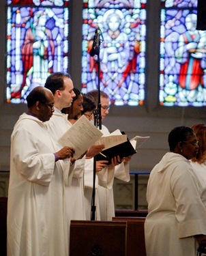 Presentation of the 2010 Cheverus Awards at the Cathedral of the Holy Cross Nov. 28. 2010. Pilot photo by Gregory L. Tracy