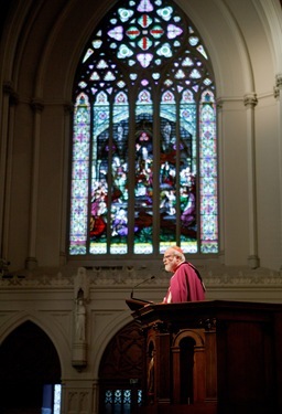 Presentation of the 2010 Cheverus Awards at the Cathedral of the Holy Cross Nov. 28. 2010. Pilot photo by Gregory L. Tracy