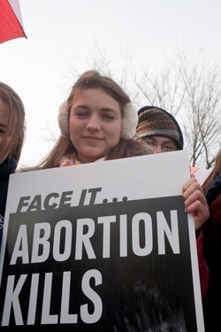 March for Life 2011. Pilot photo by Jim Lockwood