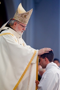 Ordination of transitional deacons, Jan. 22, 2011. Pilot photo by Gregory L. Tracy