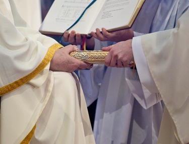 Ordination of transitional deacons, Jan. 22, 2011. Pilot photo by Gregory L. Tracy