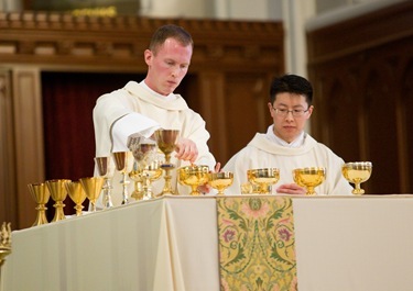 Ordination of transitional deacons, Jan. 22, 2011. Pilot photo by Gregory L. Tracy