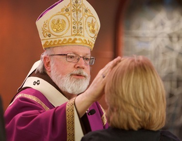 Ash Wednesday, March 9, 2011. Photo by Gregory L. Tracy, The Pilot