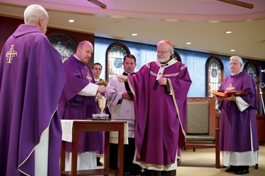 Ash Wednesday, March 9, 2011. Photo by Gregory L. Tracy, The Pilot