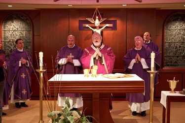 Ash Wednesday, March 9, 2011. Photo by Gregory L. Tracy, The Pilot