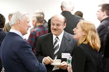 Improved Financial Relationship Model cardinal's reception March 7, 2011. Pilot photo by Gregory L. Tracy