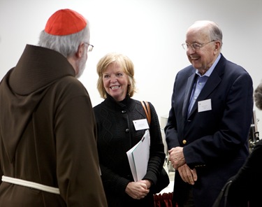 Improved Financial Relationship Model cardinal's reception March 7, 2011. Pilot photo by Gregory L. Tracy