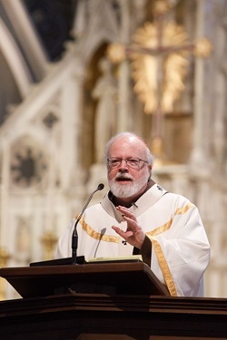 St. Patrick's Day Mass at the Cathedral of the Holy Cross, March 17, 2011. Photo by Gregory L. Tracy, The Pilot