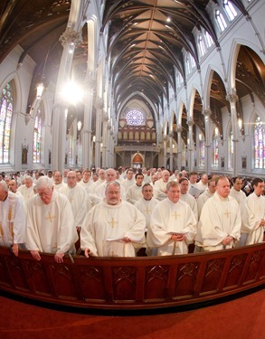 Chrism Mass, April 19, 2011. Pilot photo by Gregory L. Tracy