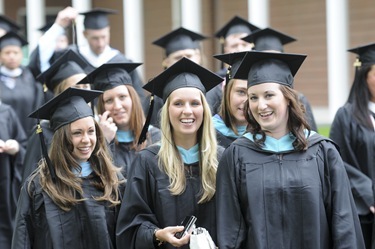 Merrimack College Commencement Sunday May 22, 2011.

Photographer: Neal Hamberg