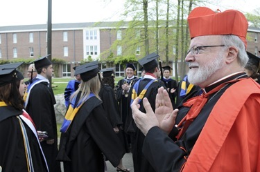 Merrimack College Commencement Sunday May 22, 2011.

Photographer: Neal Hamberg