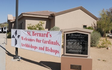 Cardinals Dinner Mass at St. Bernard of Clairvaux Catholic Church in Scottsdale, Arizona

 Ed Pfueller

Cardinals_Mass_023.JPG

Mass