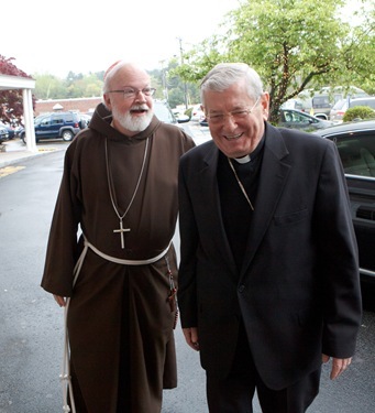 Apsotolic Nuncio Archbishop Pietro Sambi was the guest of honor at the Remptoris Mater Seminary of Boston's second annual gala banquet May 15, 2011. Photo by Gregory L. Tracy