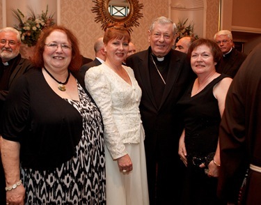 Apsotolic Nuncio Archbishop Pietro Sambi was the guest of honor at the Remptoris Mater Seminary of Boston's second annual gala banquet May 15, 2011. Photo by Gregory L. Tracy