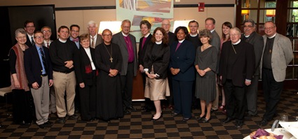 Boston faith leaders with The Presiding Bishop ECM-3092