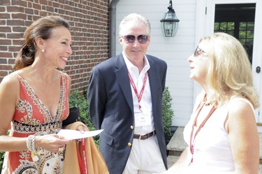 Leadership Circle event with Cardinal Sean at the Monaghan home in Hingham, MA Sunday June 26, 2011.