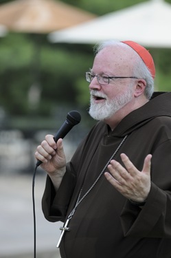 Leadership Circle event with Cardinal Sean at the Monaghan home in Hingham, MA Sunday June 26, 2011.