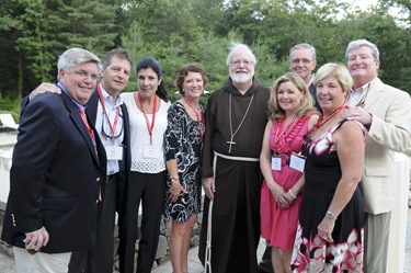 Leadership Circle event with Cardinal Sean at the Monaghan home in Hingham, MA Sunday June 26, 2011.