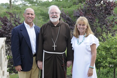 Leadership Circle event with Cardinal Sean at the Monaghan home in Hingham, MA Sunday June 26, 2011.