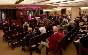 Pastoral Center Advent Gathering Dec. 15, 2011. Pilot photo/ Gregory L. Tracy