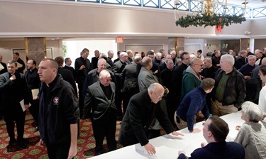 Priest convocation, Dec. 5, 2011, The Lanata in Randolph. Pilot photo/ Gregory L. Tracy