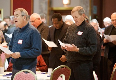 Priest convocation, Dec. 5, 2011, The Lanata in Randolph. Pilot photo/ Gregory L. Tracy