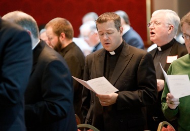 Priest convocation, Dec. 5, 2011, The Lanata in Randolph. Pilot photo/ Gregory L. Tracy