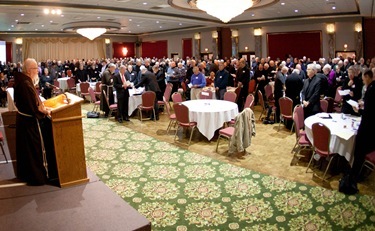 Priest convocation, Dec. 5, 2011, The Lanata in Randolph. Pilot photo/ Gregory L. Tracy