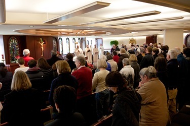 Cardinal Sean P. O'Malley celebrates Mass in honor of those harmed by clergy sexual abuse, Jan. 6, 2012. Pilot photo/ Gregory L. Tracy