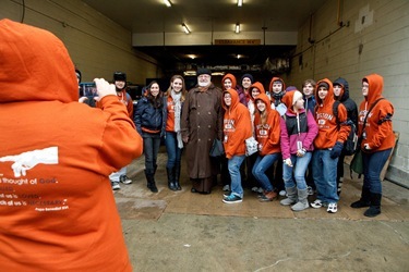 Boston pro-life pilgrims participate in the March for Life in Washington D.C. Jan. 23, 2012. Pilot photo/ Gregory L. Tracy