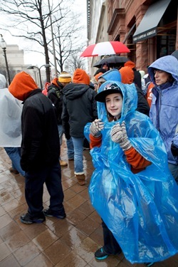 Boston pro-life pilgrims participate in the March for Life in Washington D.C. Jan. 23, 2012. Pilot photo/ Gregory L. Tracy