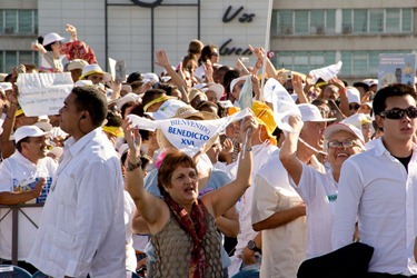 Mass with Pope Benedict XVI, Revolution Square, Havana, March 28, 2012. Photo by Gregory L. Tracy, The Pilot