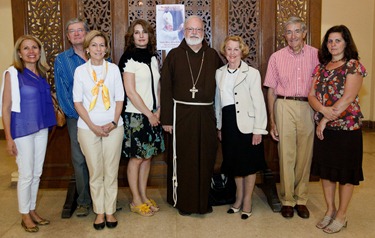 Mass and dinner with Boston Pilgrims in Havana, Cuba, March 27, 2012. Photo by Gregory L. Tracy, The Pilot 