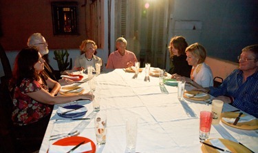 Mass and dinner with Boston Pilgrims in Havana, Cuba, March 27, 2012. Photo by Gregory L. Tracy, The Pilot 