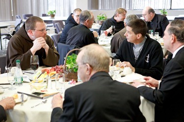 Meeting of Religious Superiors of Men, March 15, 2012. Photo by Gregory L. Tracy, The Pilot